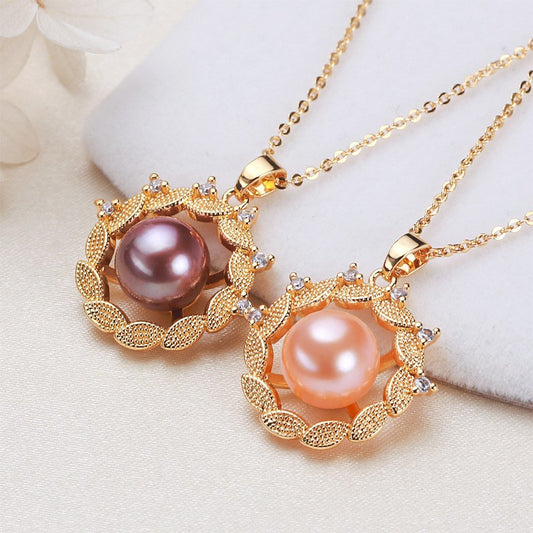 9mm-10mm  Genuine Edison Pearl Necklace